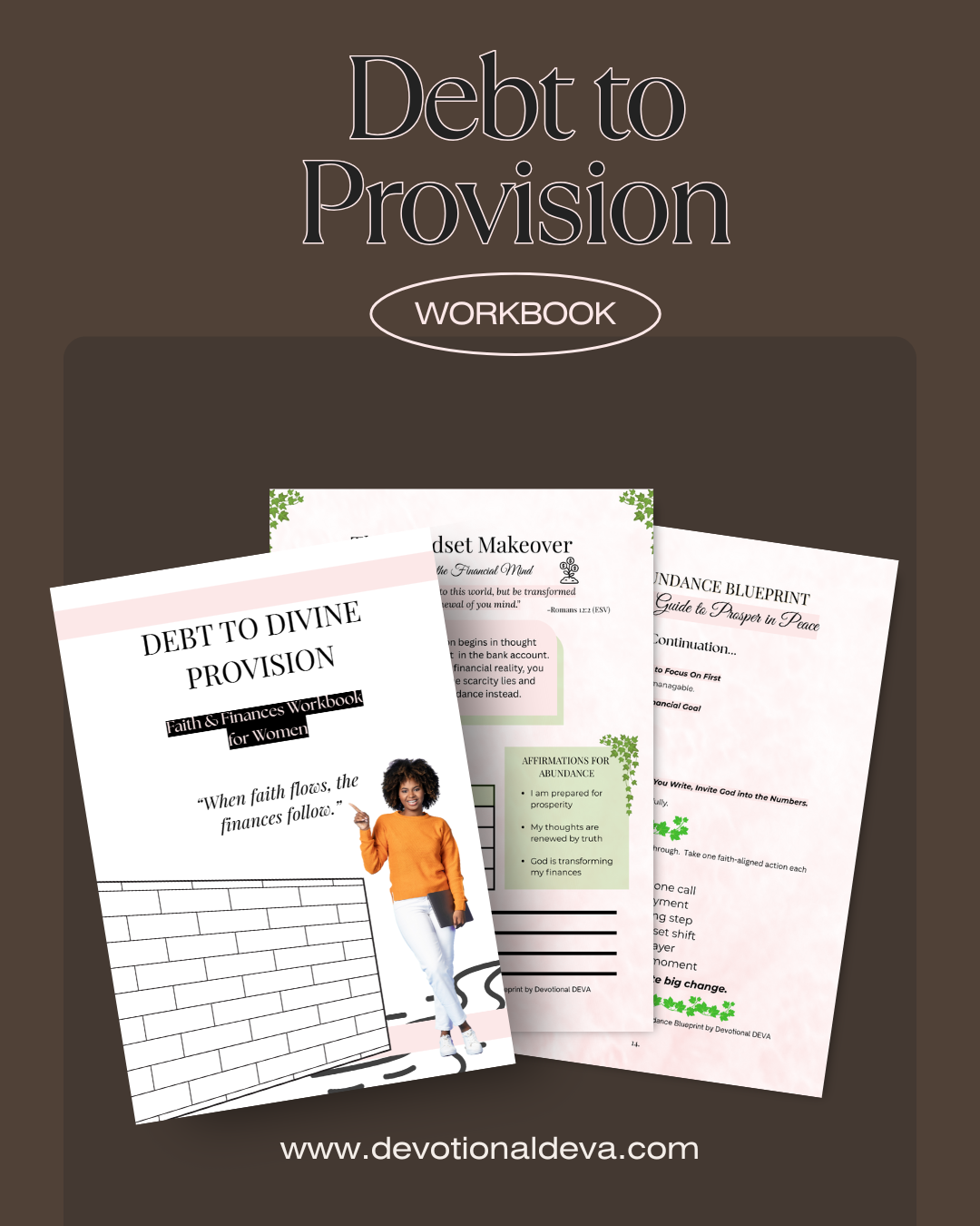 Devotional DEVA: Debt to Divine Provision Workbook (Digital Download)