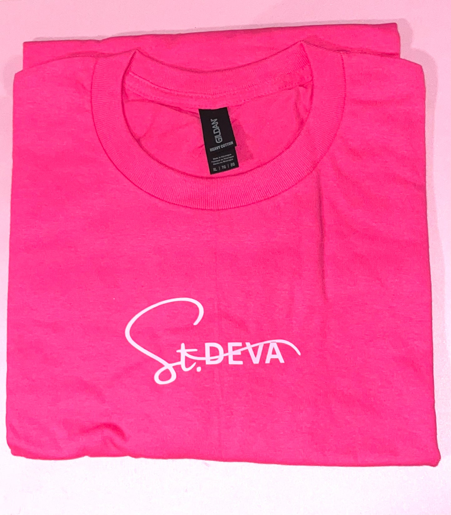 Pink St. DEVA Tee